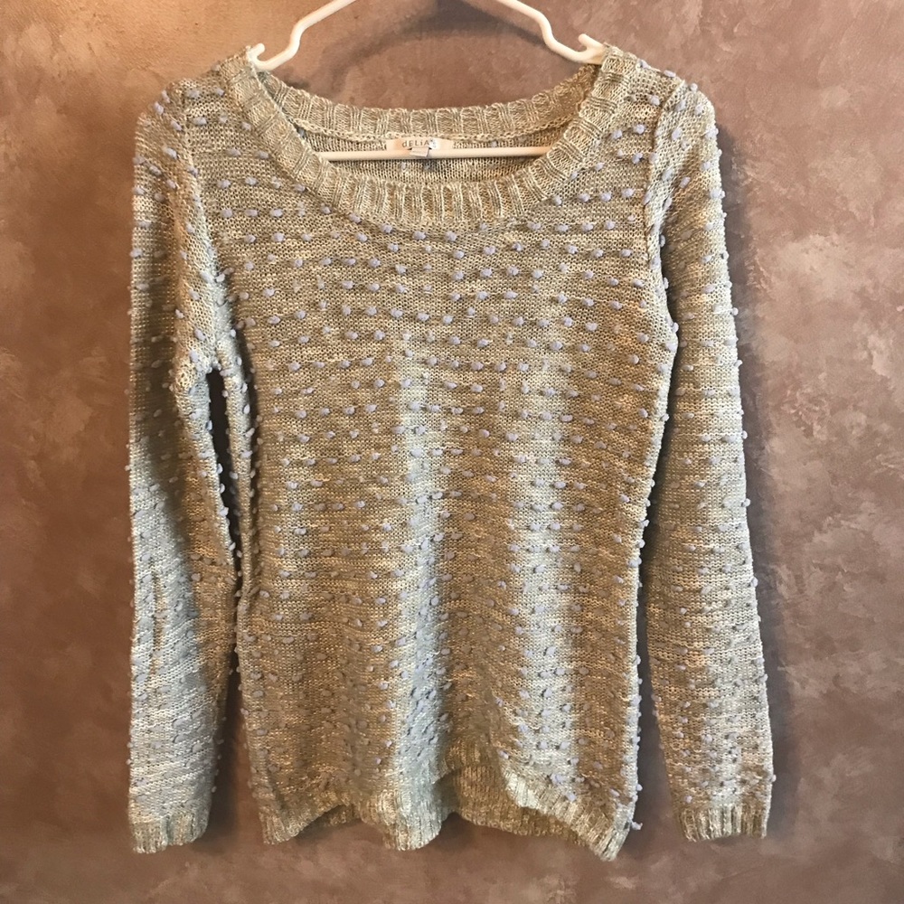Delia’s sweater